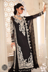 Maria b Chiffon - MPC-22-204-Black and White