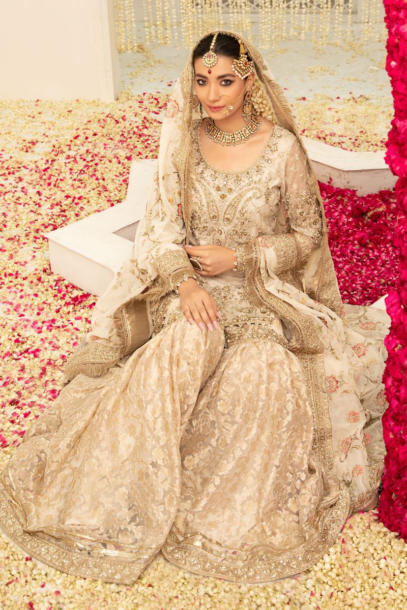 ivory pakistani bridal dress Ivory - Pakistani Bridal Designer Wear