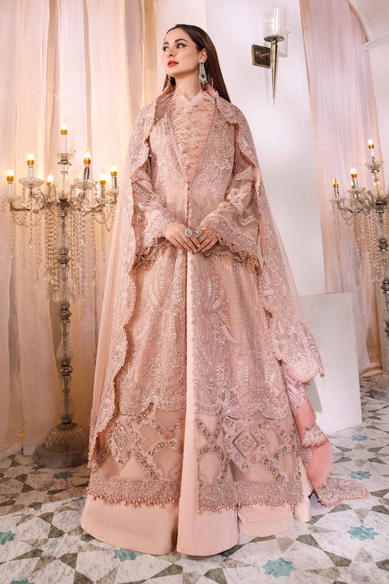 Maria B MBROIDERED - Ash Pink (BD-2505)