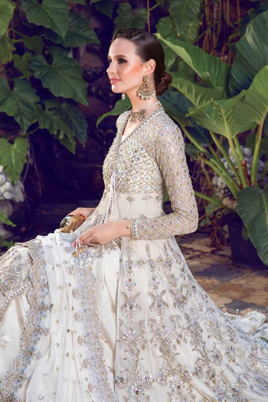 pk dress design 2018 DESIGNER LUXURY EMBROIDERED NET BRIDAL COLLECTION 2018