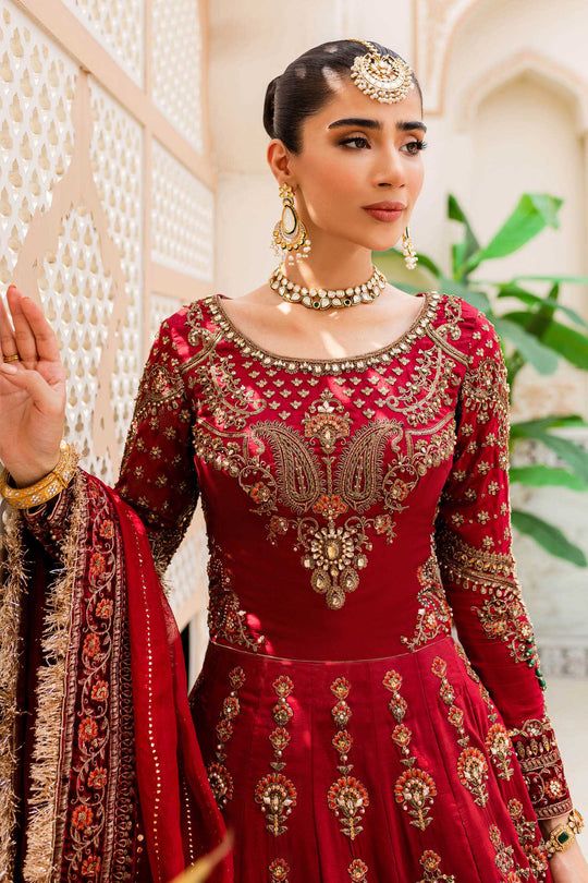 MARIA B bridal Couture Deep Red MC-907