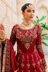 MARIA B bridal Couture Deep Red MC-907
