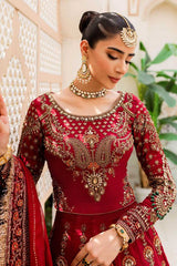 MARIA B bridal Couture Deep Red MC-907