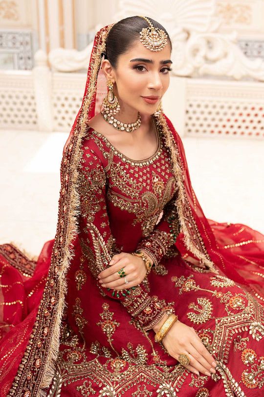 MARIA B bridal Couture Deep Red MC-907