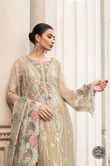 Maria B Chiffon MPC-23-101 Coffee