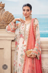 Maria B Chiffon MPC-23-106 Cloud White