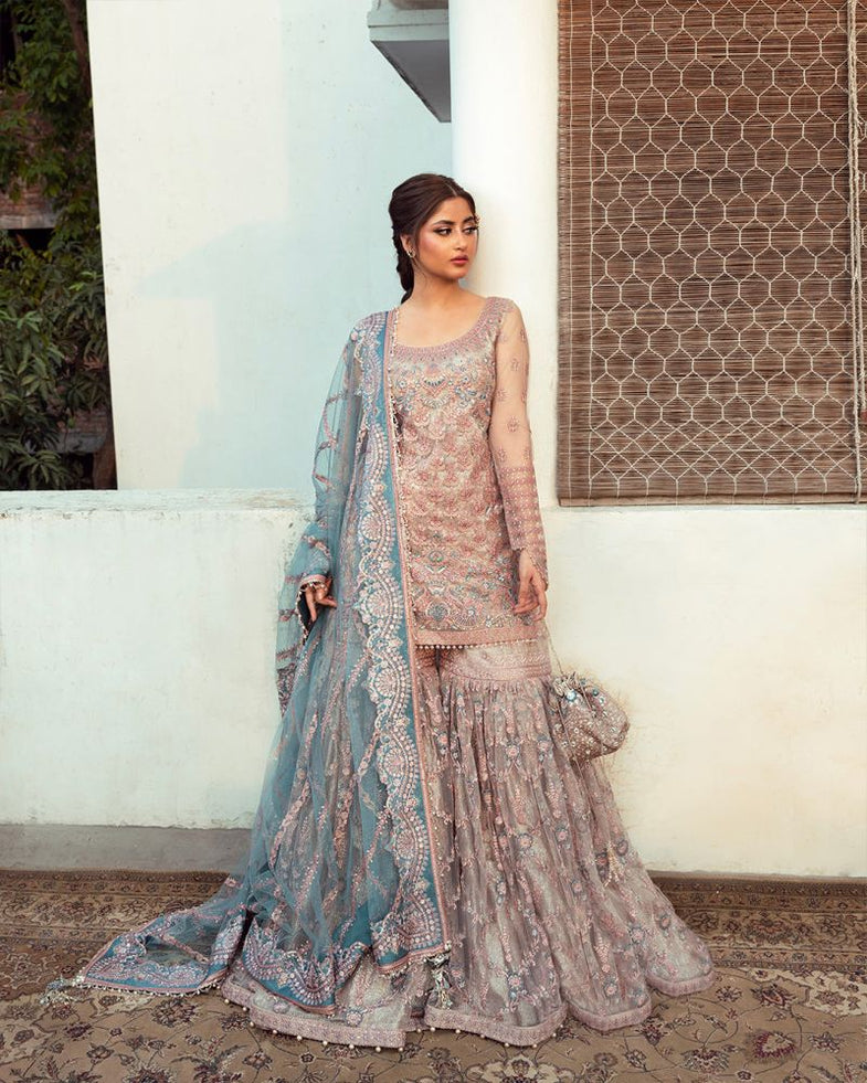 strapless open back dress Faiza Saqlain | Aleira Evening Edit 24 main image 1