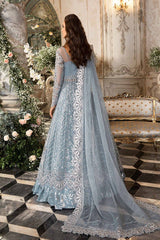 Maria B Mbroidered | Ice Blue BD-2702