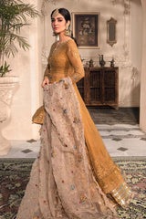 Maria B MBROIDERED - Mustard BD-2606