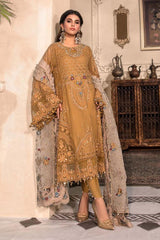 Maria B MBROIDERED - Mustard BD-2606