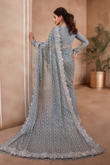 Maria B MBROIDERED - Blue BD-2602