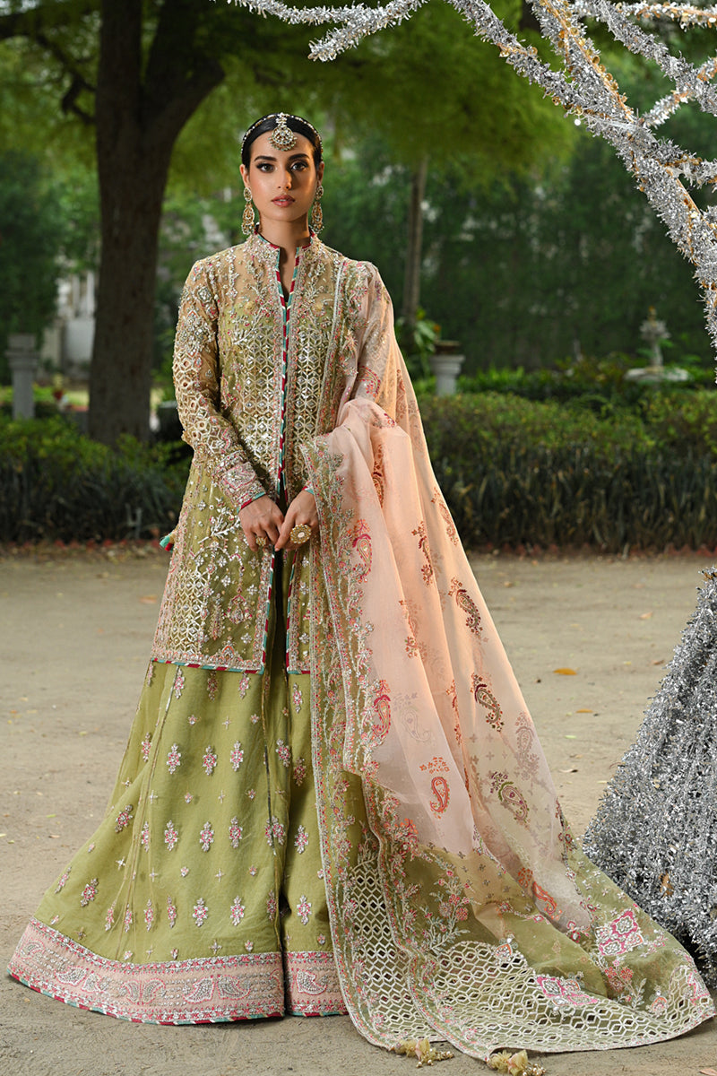 qalamkar halena Pakistani wedding bridal dresses mehndi nikkah outfits